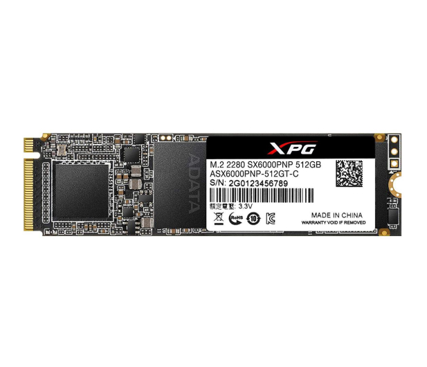ADATA 512GB M.2 PCIe NVMe XPG SX6000 Pro - 461045 - zdjęcie